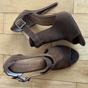 Chinese Laundry Suede Heel